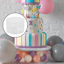 Acrylic Fillable Clear Tier Cake Separator / Cake Stand .