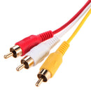 5Ft 1.5M HDMI-Male to 3 RCA Video Audio AV Cable Cord Adapter For 1080P HDTV AU