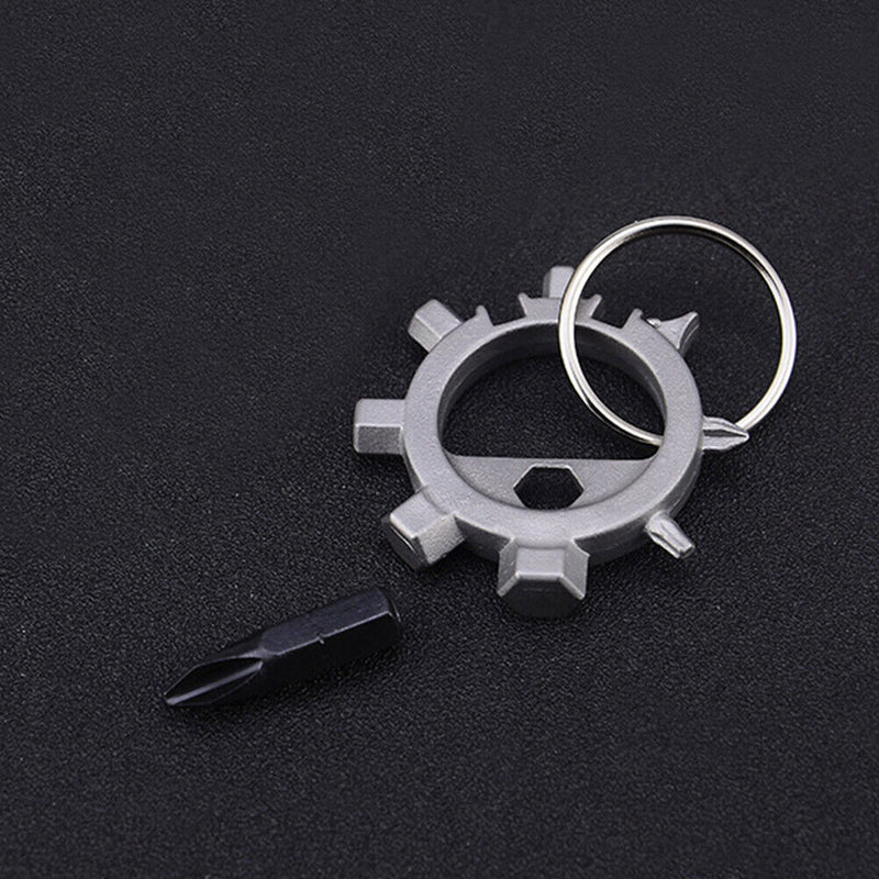 Stainless Steel Bicycle Repair Tools 12 in 1 Multifunctional Opener Screwdriv