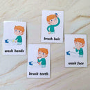 Kids Early Learning Flashcard Preschool Educational T1T8 Toys For Children T3W6