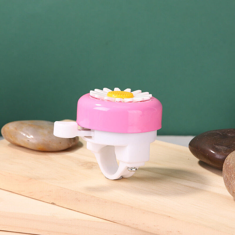 Kids Bicycle Bell Handlebars Road MTB Bike Ring Alarm Daisy Flower Cycling