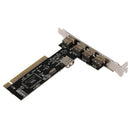 PC 4 Ports PCI to USB 2.0 HUB Riser PCI Expansion Card Adapter Converters