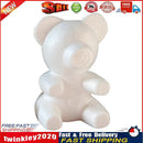 Valentines DIY Flower Bear Styrofoam Foam Mould Party Home Decor (20cm) Newly