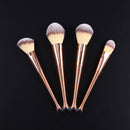 13pcs Foundation Blending Powder Eyeshadow Contour Concealer Blush Brushes