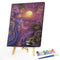 Forest Leopard Oil Paint By Numbers Kits DIY Handpainted on Canvas Wall Pictures
