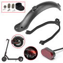 Electric Scooter Rear Fender Support Taillight Set for M365 Scooter (Black)