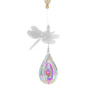 Crystal Wind Chimes Chandelier Rainbow Dragonfly Beads Hanging Decor (6)
