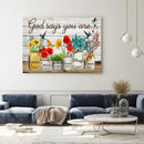 Birds And Flower Oil Paint By Numbers Kits Canvas Picture DIY Wall Art Craf