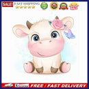 5D Full Round Diamond Painting Cartoon Animal DIY Mosaic Picture Decoration G