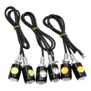 with screws LED Bulb Motorcycle Signal Lamp Turn Indicator License Plate Light