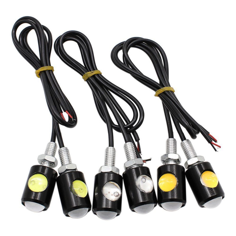with screws LED Bulb Motorcycle Signal Lamp Turn Indicator License Plate Light
