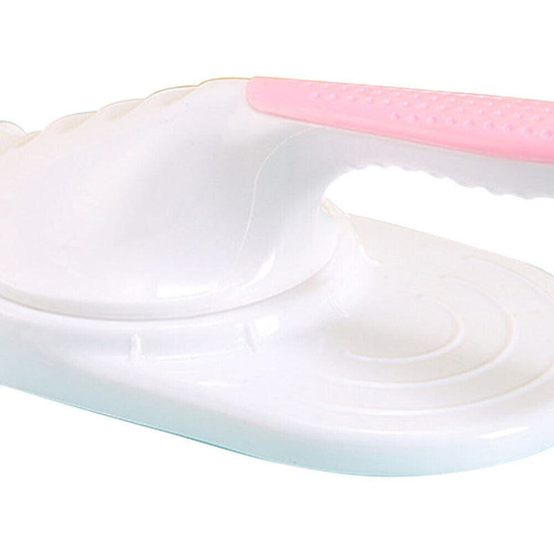 Manual Dumpling Skin Mold Kitchen Lazy DIY Jiaozi Maker Dough Press (White)
