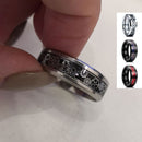 All Kinds Jewelry Stainless Steel Men And Women's Universal Gear Shape Ring