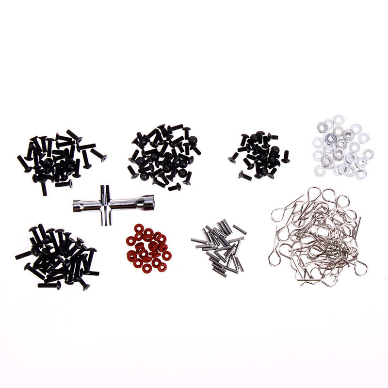 Car Universal Screws + Tire Tool + Anti-slip O Shape Ring + Connector Bolt + Pad