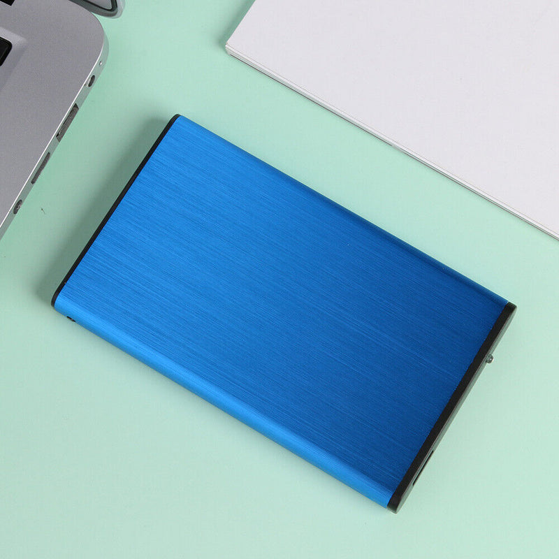 Portable 2.5 inch USB 2.0 Hard Drive Case Aluminum Alloy 10TB SATA HDD SSD Box