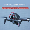 Aluminum Alloy Lens Bumper for DJI FPV Protection Bar Anti-collision (Red) Newly