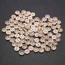 (100pcs/pack) Handmade with love Buttons Scrapbooking Sewing 15mm Newly