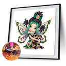 5D DIY Diamond Painted Square Diamond Girl with Wings (E507) Newly
