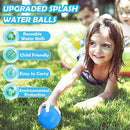 LYEAA 6pcs Water Bombs B?le, Reusable Water Combat Spray Ball, Self