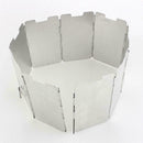 PRO,9 Plates Foldable Outdoor Camping Cooking Cooker Wind Stove Gas G9M4