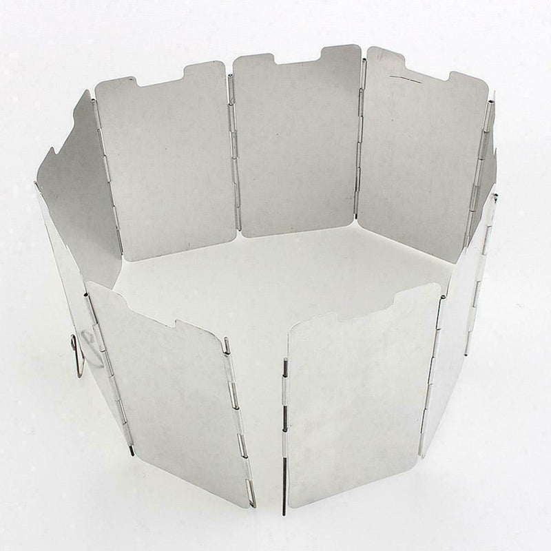 PRO,9 Plates Foldable Outdoor Camping Cooking Cooker Wind Stove Gas G9M4