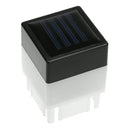 Solar Power Fence Post Cap Garden Yard Square Garden Light Waterproof LED Lamp