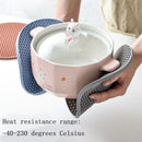 Anti-Scalding Non-Slip Heat Resistant Mat Coaster Bowl Mat Silicone Pot Holders