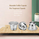 For Nespresso Stainless Steel Coffee Capsule Refillable Reusable Espresso Pods\