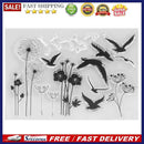 DIY Flowers Birds Silicone Clear Stamps Scrapbook/Photo Album Craft Decor