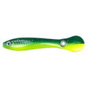 10cm/6g Soft Bionic Fishing Baits Lure Artificial Crankbait (Green Yellow) Newly