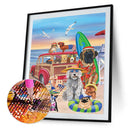 5D Diamond Painting Animal Full Round Drill Rhinestone DIY Picture Decoration