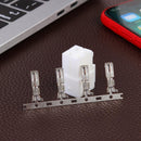 4Pin Short Wave Radio Power Socket Cable Plug with Shell for Icom IC-7000 I
