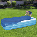 Pool Cover Easy Set Solar Cover for Above Ground Pools Inflatable Swimming