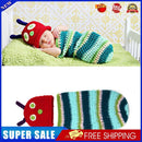 Cute Caterpillar NewBorn Baby Boy Girl Photography Suit Infant Knit Outfit