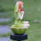 Solar Flower Fairy Light Outdoor Pixie Lawn Stake Lamp Garden Decor (Green)