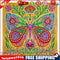 5D DIY Diamond Painted Butterfly Partial Special Rhinestone Set