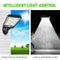 LED Solar Wall Light Outdoor Motion Sensor Lamp Garden Remote Lamp (72COB) Newly