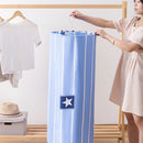 Spiral Clothesline Sheet Drying Rack Closet Quilt Blanket Hook Wall Hanging