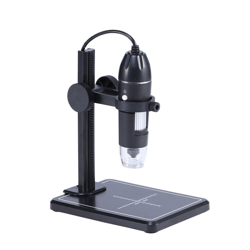#A 8 Leds Digital Microscope HD Laboratory Microscope for Outdoor Camping Suppli