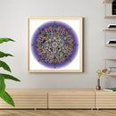Handmade DIY Full Square Drill Diamond Painting 5D Datura Poster for Home