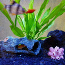 Aquarium Hide Fish Cave Ornament Hide Hollow Tree Hiding P4Z0 Decoration I6N0