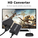HDMI-compatible to Scart Converter HD TV DVD 720P 1080P Video Audio Adapter