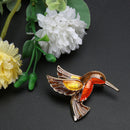 Retro Diamond-bordered Delicate Brooch Alloy Flyer 40*38mm Newly