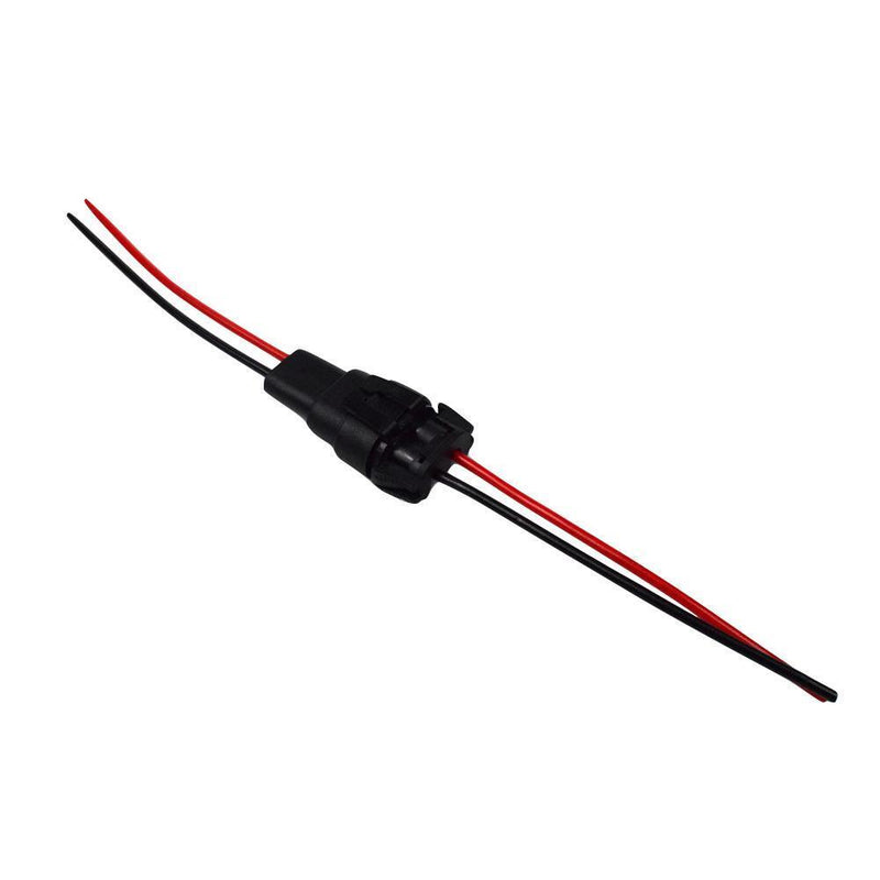 2x HB3 9006 HB4 Bulb Socket Female Adapter Connector for Headlight Fog Lamp