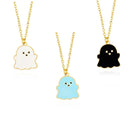 3 PCS Fashion Hip Hop Personality Cartoon Jewelry Pendant Necklace Accessory