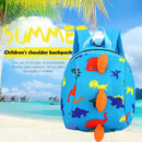 Toddler Kids Dinosaur Backpack Anti-lost Outdoor Camping Bag with Reins for