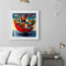 Frameless Oil Paint By Numbers Wall Art Posters Umbrella House Craft Gift Kit