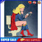 Superhero Oil Paint By Numbers Kit DIY Acrylic Painting on Canvas Frameless