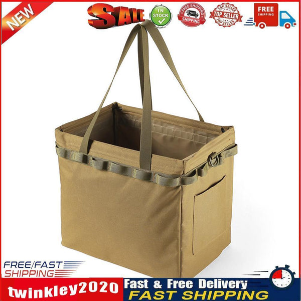 Outdoor Camping Travel Tools Storage Bag Folding Firewood Package Handbag Newly