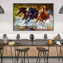 Full Embroidery 11CT Cross Stitch Stamped Kit Horse for Success Printed Craft